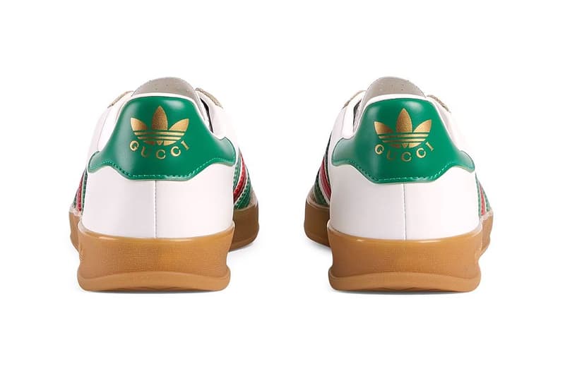 Gucci x adidas Gazelle 聯名鞋款最新配色正式登場