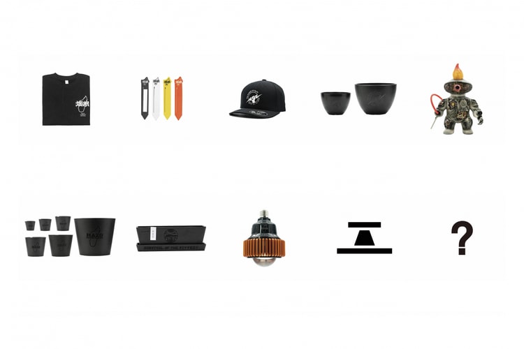 块根植物主题咖啡店 HAZO cafe 推出一周年胶囊系列