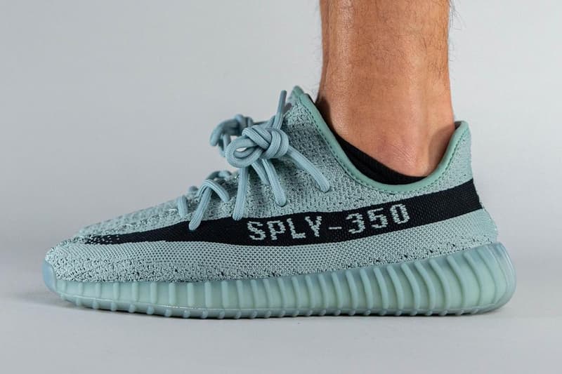 率先近赏 adidas YEEZY BOOST 350 V2 最新配色「Jade Ash」上脚图辑