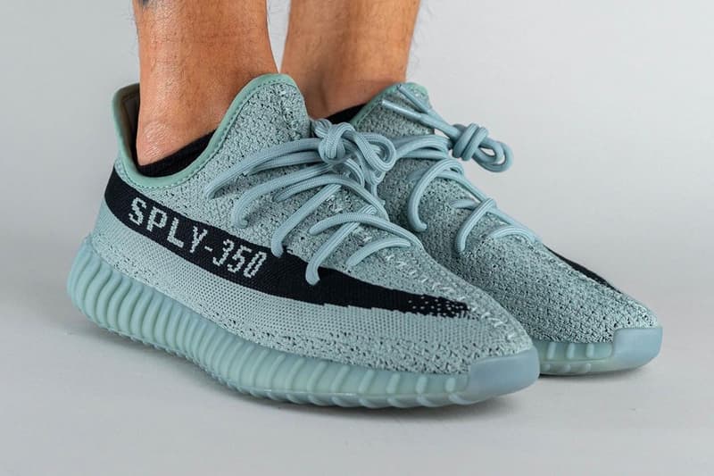 率先近赏 adidas YEEZY BOOST 350 V2 最新配色「Jade Ash」上脚图辑