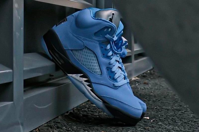 率先近赏 Air Jordan 5 最新配色「UNC」