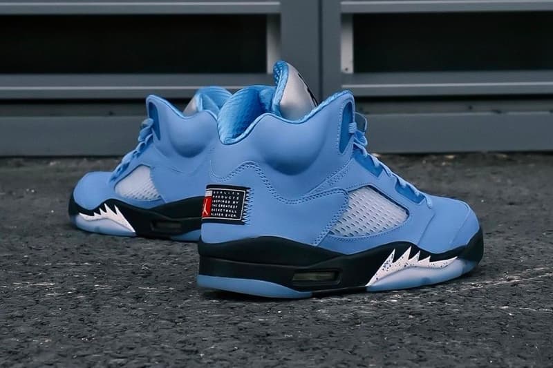 率先近赏 Air Jordan 5 最新配色「UNC」