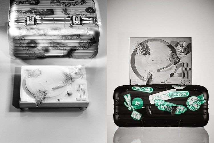 RIMOWA x Daniel Arsham「Eroded Turntable in Pilot Case」联名雕塑正式登场
