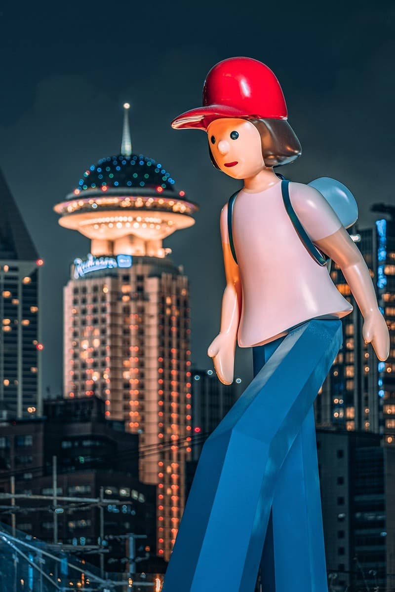 藝術家 Inges Idee 攜手 AllRightsReserved 打造上海大型戶外藝術裝置