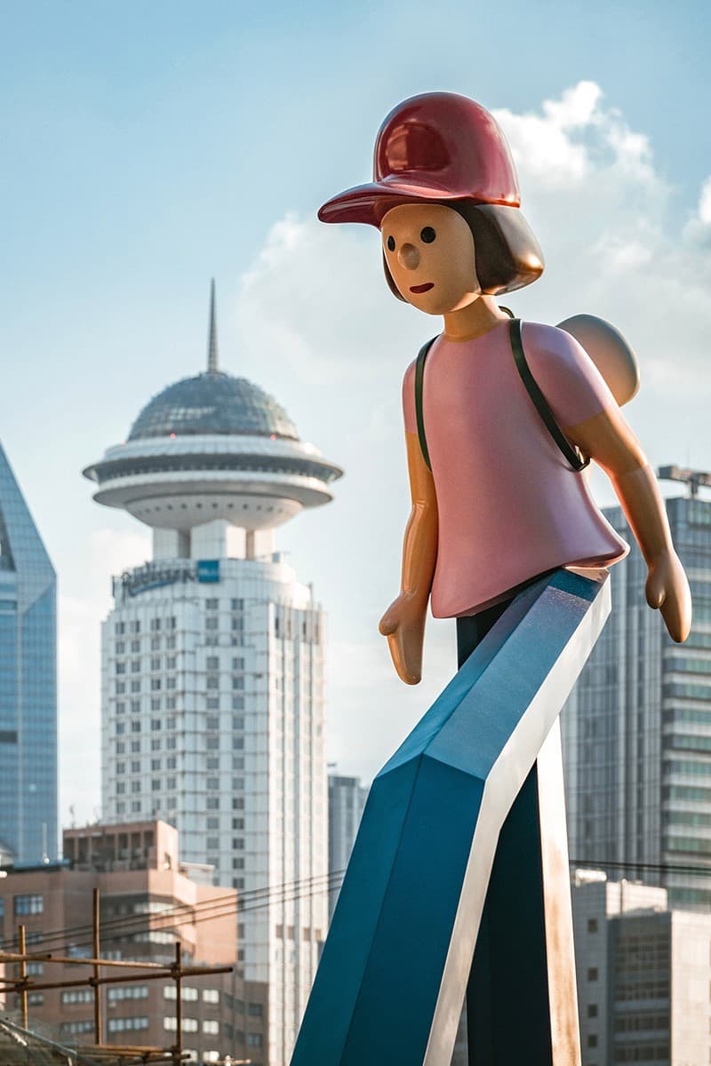 藝術家 Inges Idee 攜手 AllRightsReserved 打造上海大型戶外藝術裝置