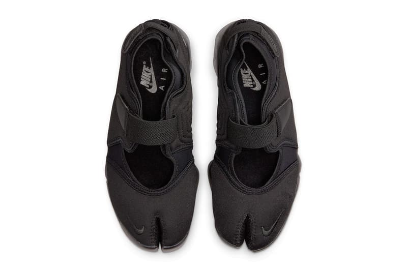 Nike Air Rift 全黑配色「Triple Black」即将回归上架