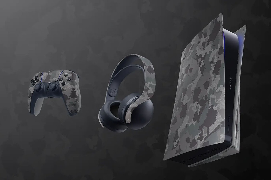 Sony PlayStation 5 全新「深灰迷彩」配件系列正式发布