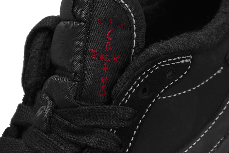 Travis Scott x Air Jordan 1 Low「Black Phantom」幼兒尺碼官方圖輯亮相