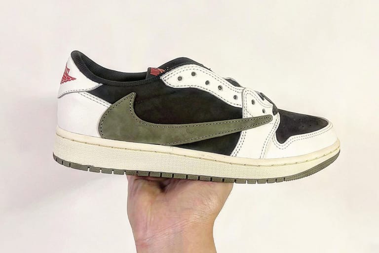 Travis Scott x Air Jordan 1 Low 最新聯名配色「Olive」率先亮相
