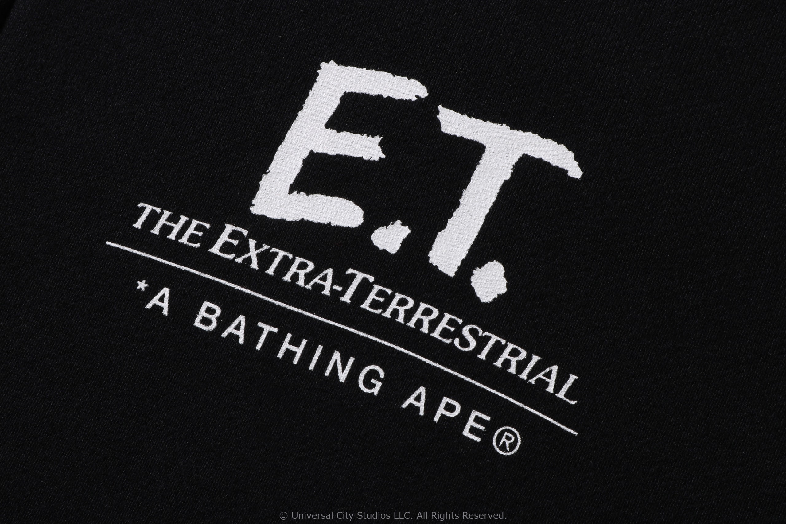 A BATHING APE® × E.T. 即将登场