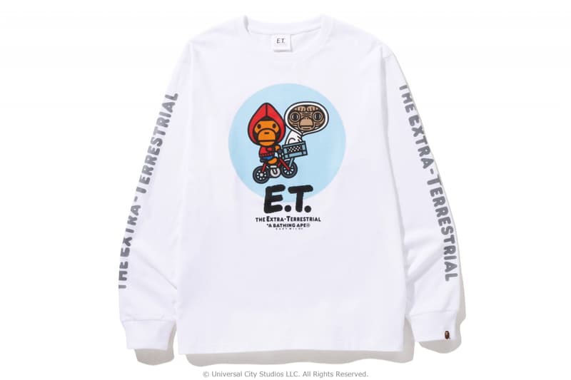 A BATHING APE® × E.T. 即将登场