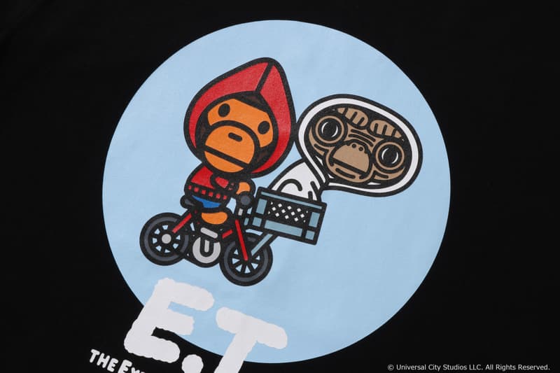 A BATHING APE® × E.T. 即将登场