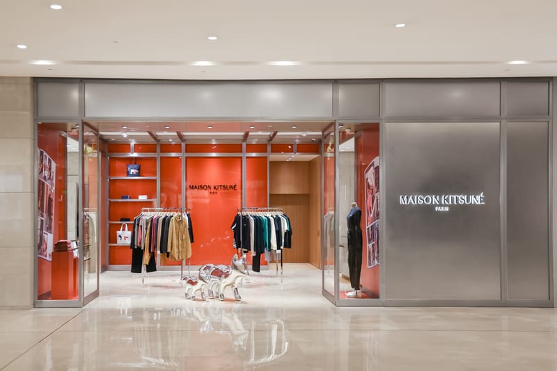 走进 MAISON KITSUNÉ 全新成都店铺