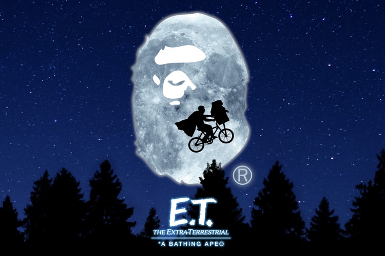 A BATHING APE® × E.T. 联名系列即将登场