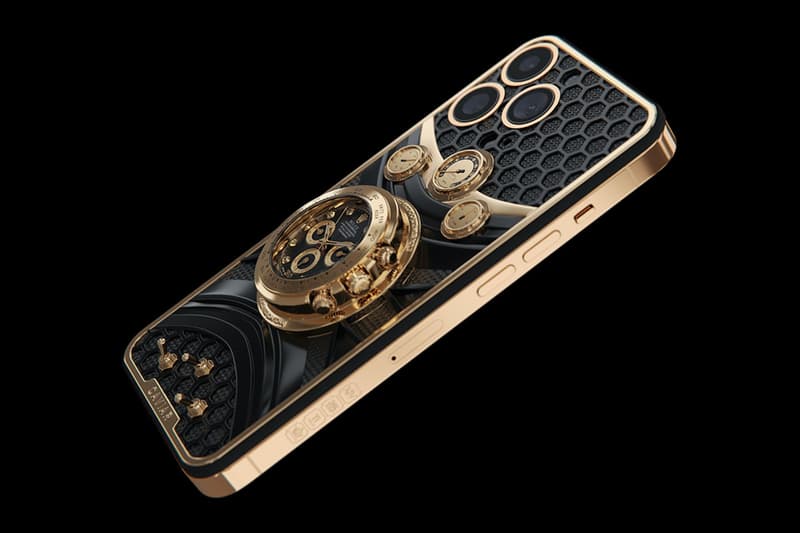 Caviar 推出「Rolex Daytona」主題 Apple iPhone 14 Pro 定製機型