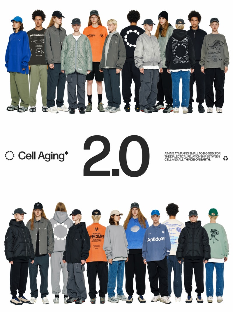 CellAging* 正式发布 2022 秋冬系列 Lookbook