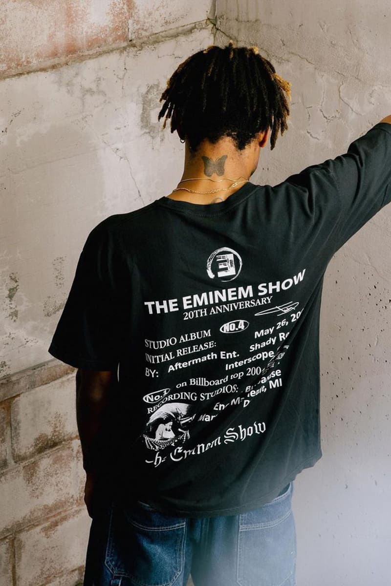 Eminem 正式推出專輯《The Eminem Show》20 週年紀念服飾第二彈