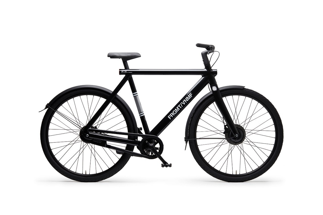 fragment design 攜手 VanMoof 推出全新聯名電動自行車