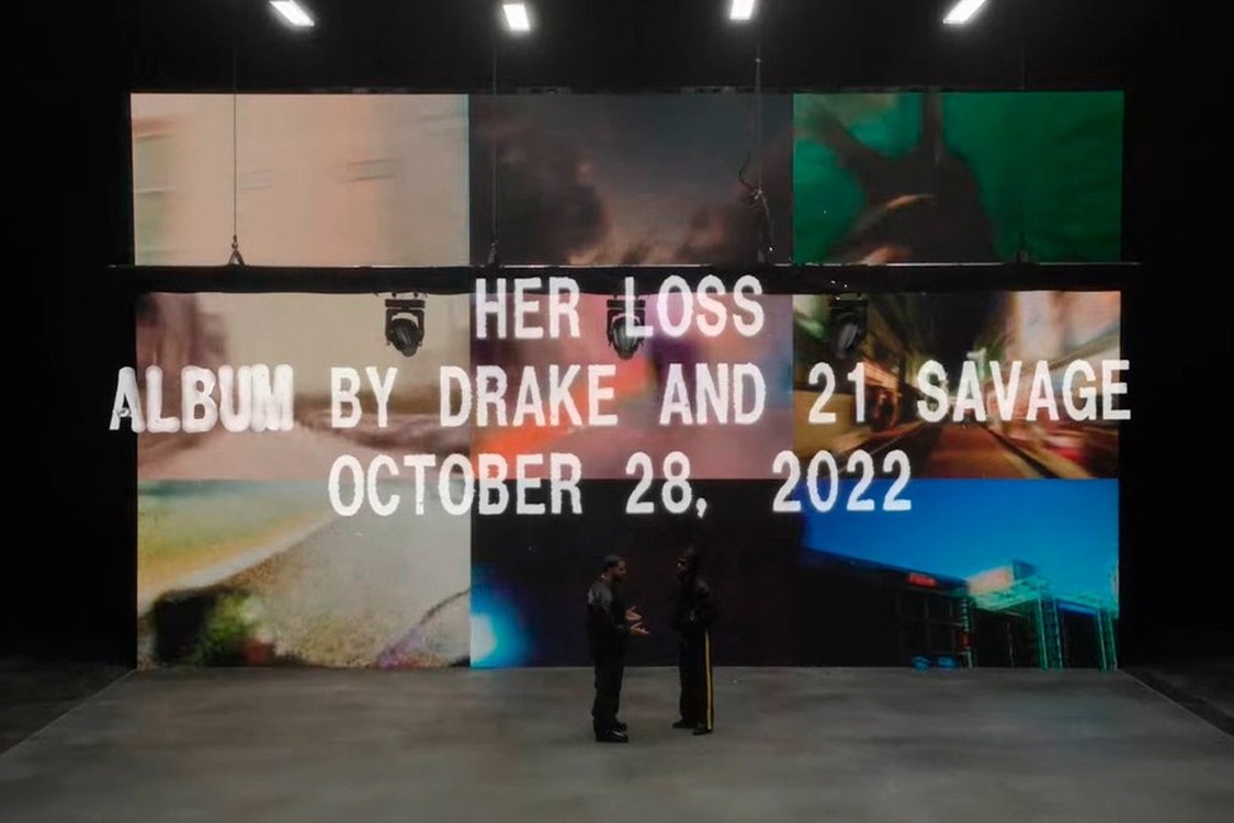 Drake 和 21 Savage 無預警宣布將於月底發行合作專輯《Her Loss》