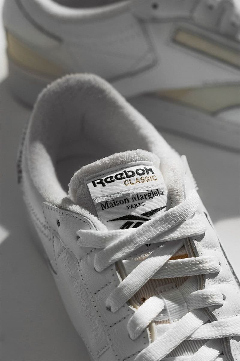 Maison Margiela x Reebok Club C 最新联名鞋款正式上架