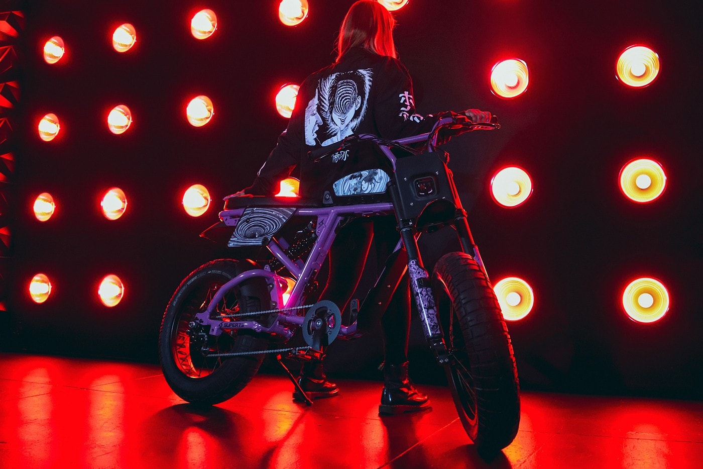 Super73 推出伊藤潤二經典作品《漩渦》主題聯名定製電動自行車