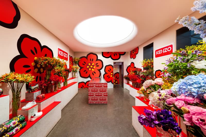 走进 KENZO 上海限时花店