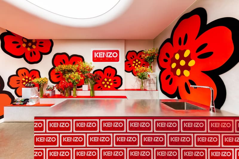 走进 KENZO 上海限时花店