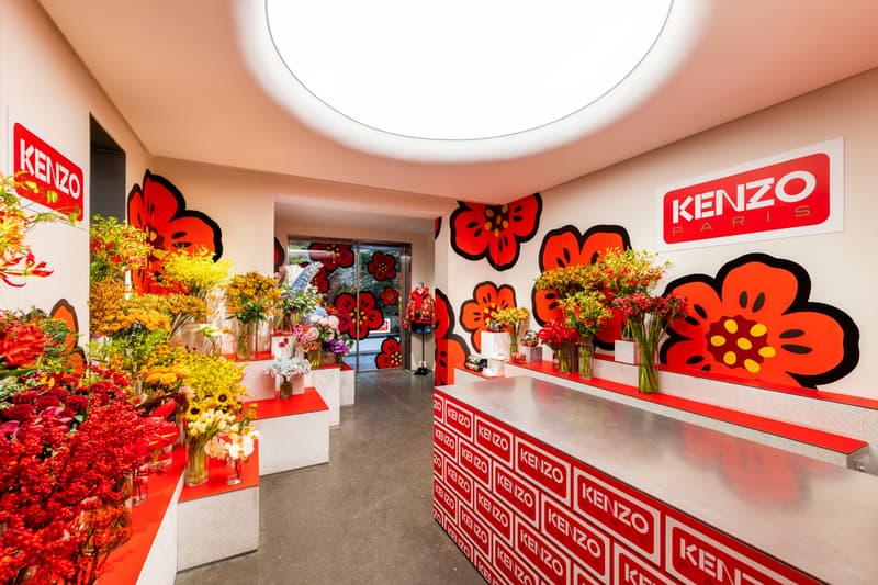 走进 KENZO 上海限时花店