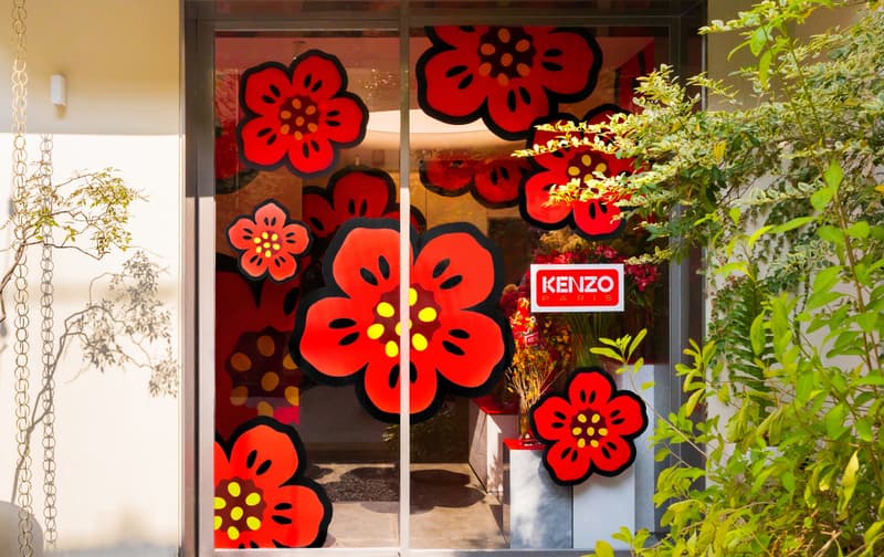 走进 KENZO 上海限时花店