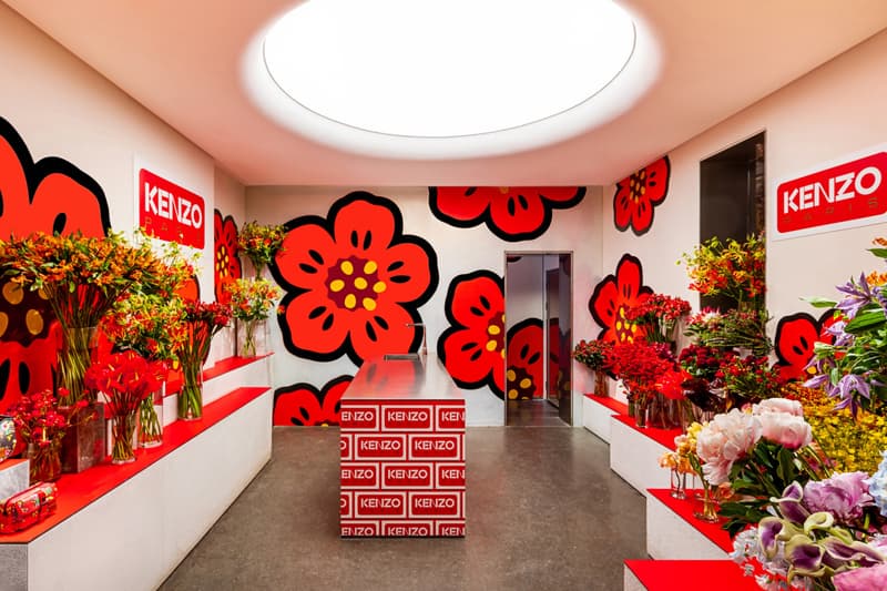 走进 KENZO 上海限时花店