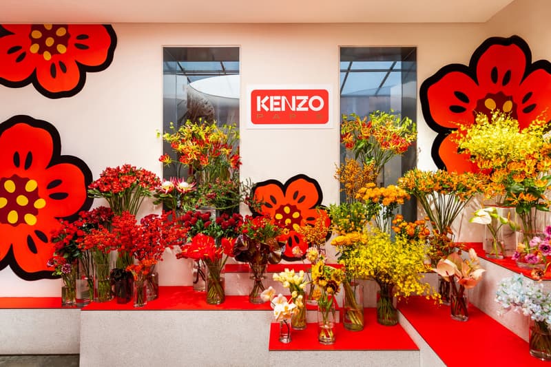 走进 KENZO 上海限时花店