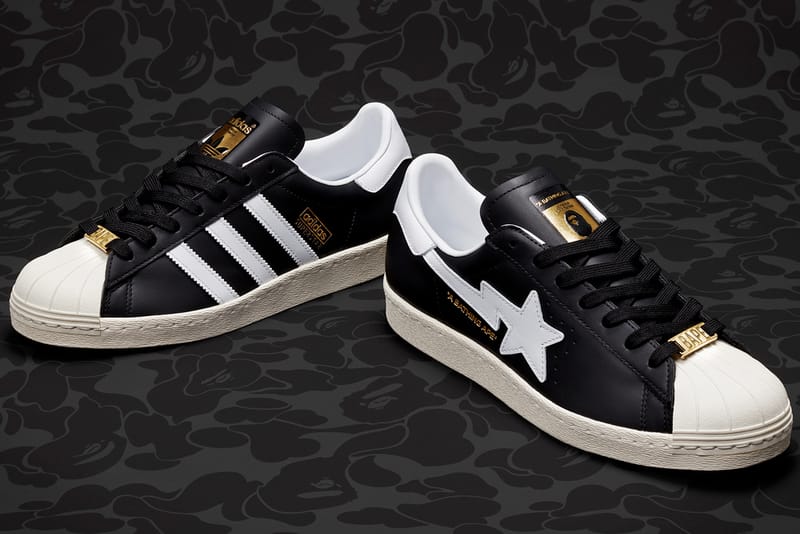 A BATHING APE® × adidas Originals 全新「SUPERSTAR 80S」正式发售