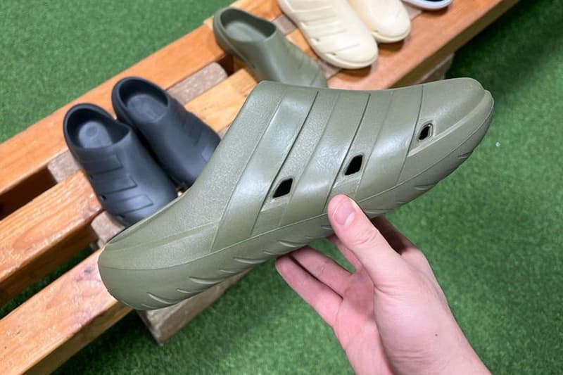 adidas 全新橡膠鞋款三種配色率先曝光