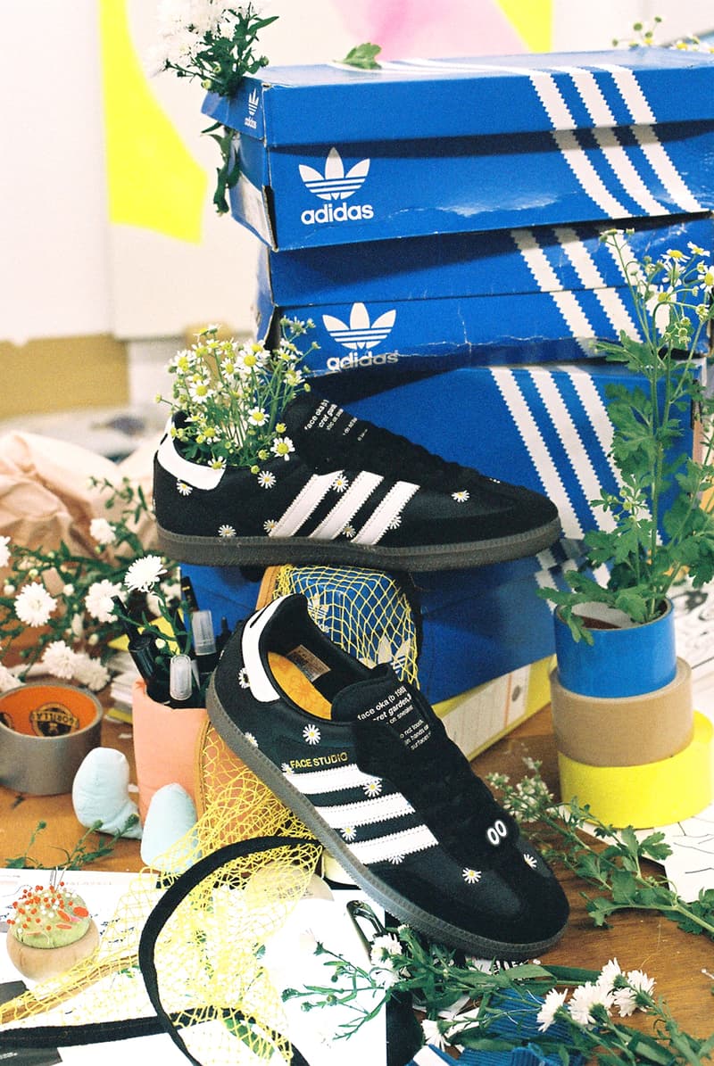 atmos 攜手插畫藝術家 FACE 打造 adidas Originals SAMBA 最新別注系列