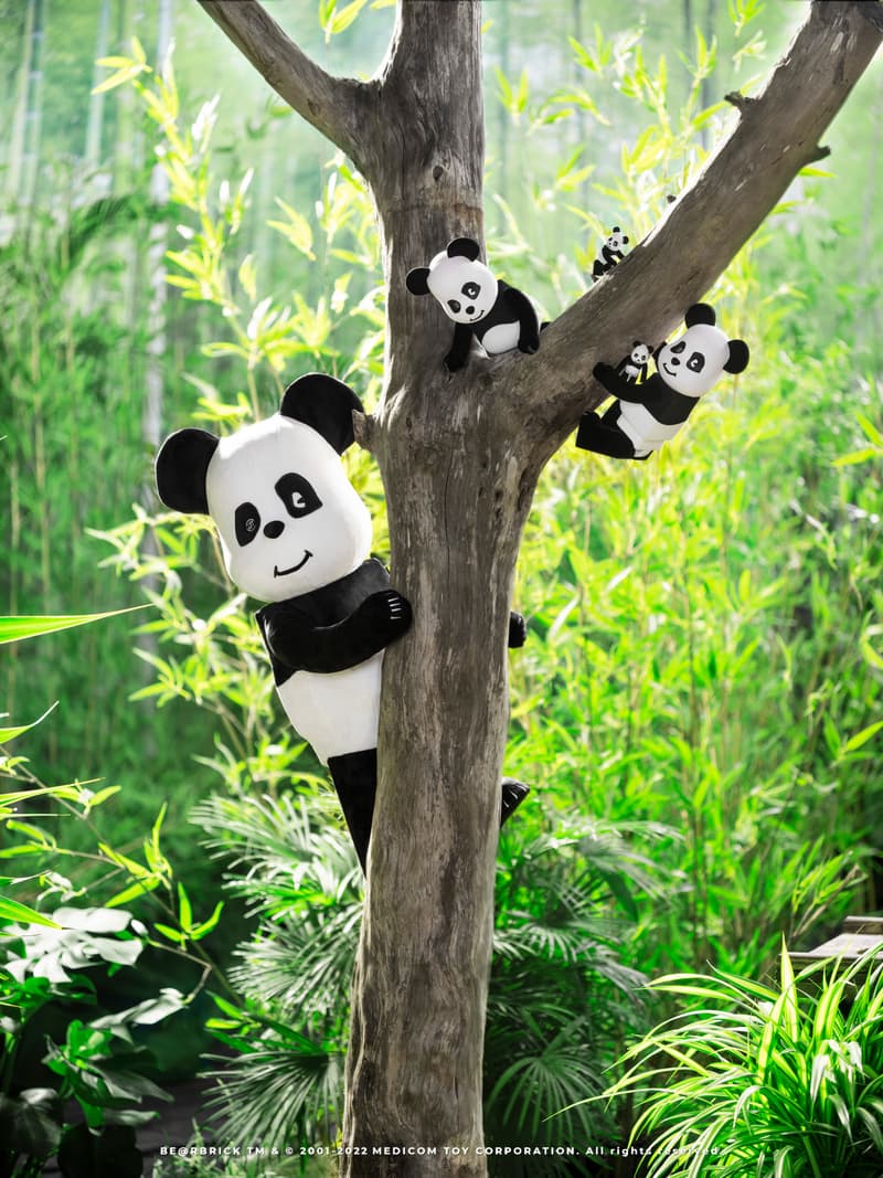 CLOT 携手 MEDICOM TOY 打造全新 BE@RBRICK PANDA 大熊猫