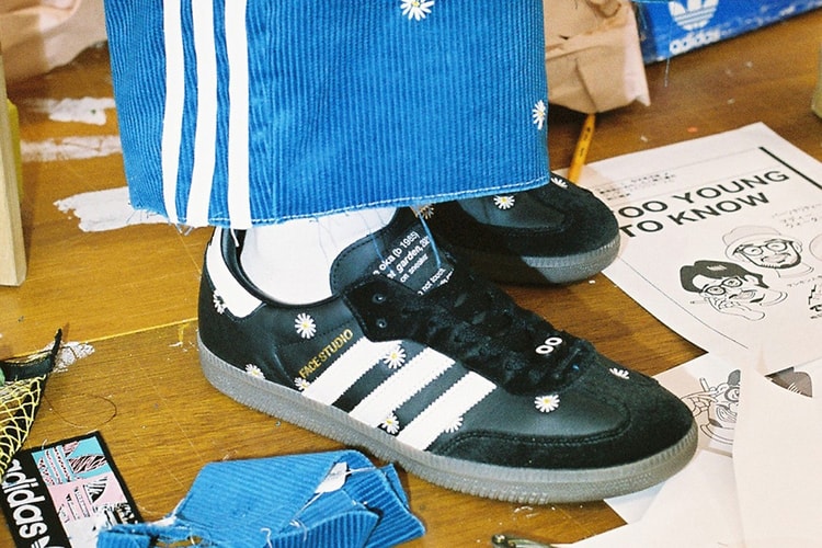 atmos 攜手插畫藝術家 FACE 打造 adidas Originals SAMBA 最新別注系列