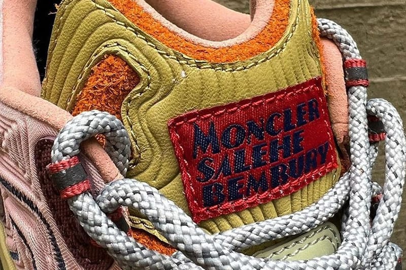 Salehe Bembury x Moncler 最新聯名鞋款即將登場