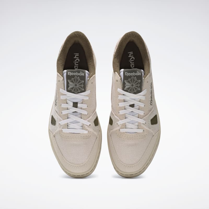 Reebok × Maharishi 全新 LT Court Hemp 联名鞋款正式发售