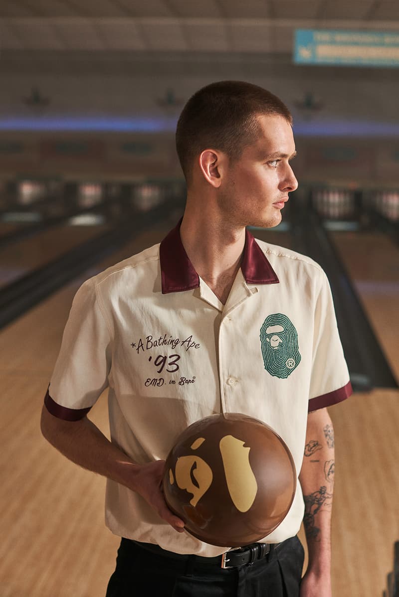 A BATHING APE® × END. 全新「BOWLING」联名系列登场