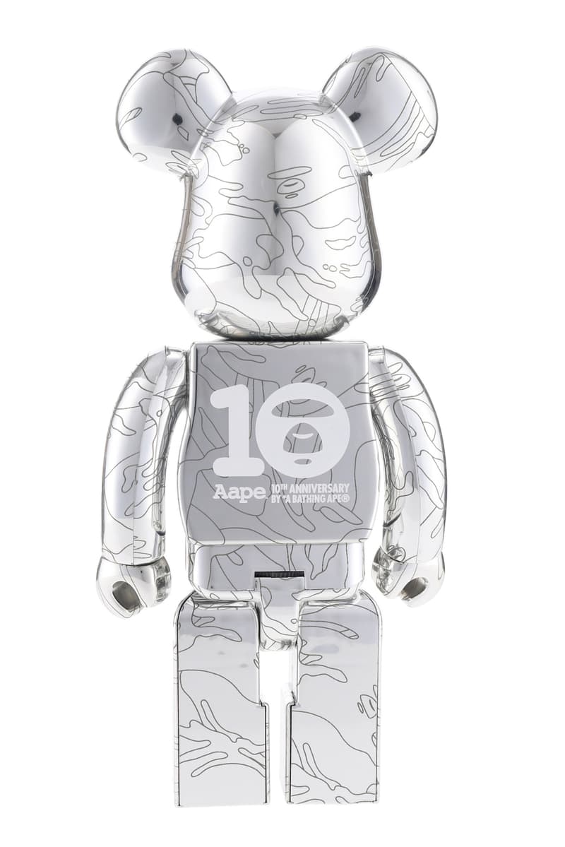 AAPE × BE@RBRICK 十周年联名限定公仔正式登场