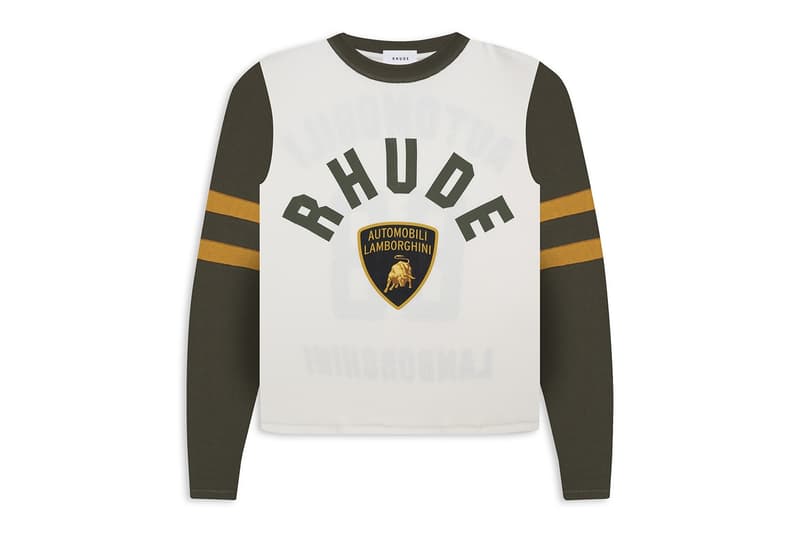 Lamborghini x RHUDE 全新聯名系列正式登場