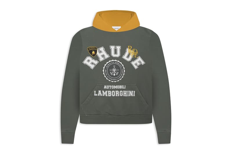 Lamborghini x RHUDE 全新聯名系列正式登場