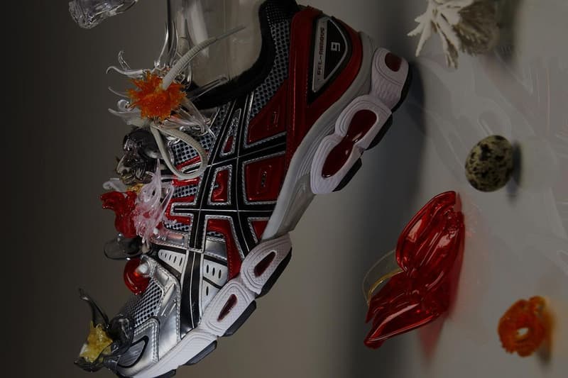 Jean Paul Gaultier 創意總監 Florence Tétier x ASICS GEL-Nimbus 9 聯名花卉迭代限量登場