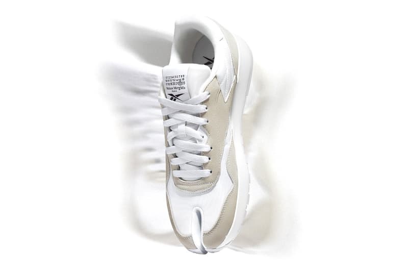 Maison Margiela x Reebok 联名鞋款「Classic Leather Tabi Nylon」即将发售