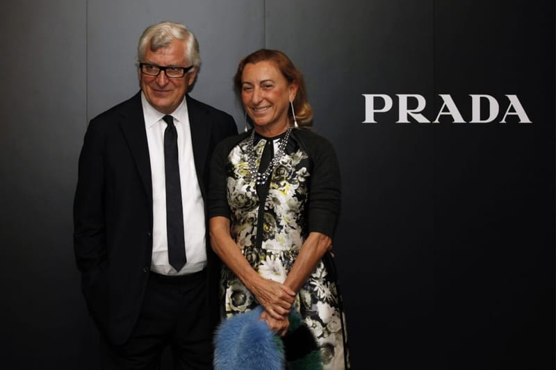 Miuccia Prada、Patrizio Bertelli 夫妻檔正式宣佈卸任 Prada 集團 CEO 席位