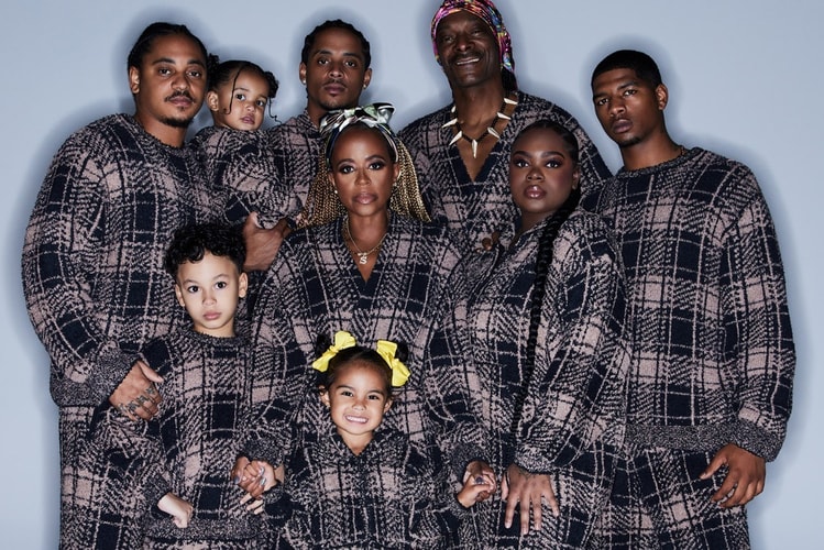 Snoop Dogg and the Family Appear in Kim Kardashian's SKIMS 2022 Holiday Collection