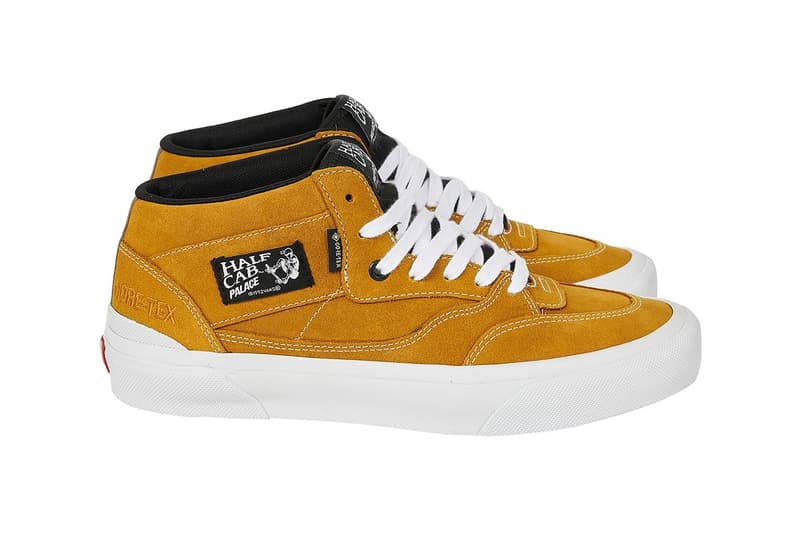 Palace Skateboards x Vans Skate Half Cab ’92 GTX 最新联名鞋款正式登场