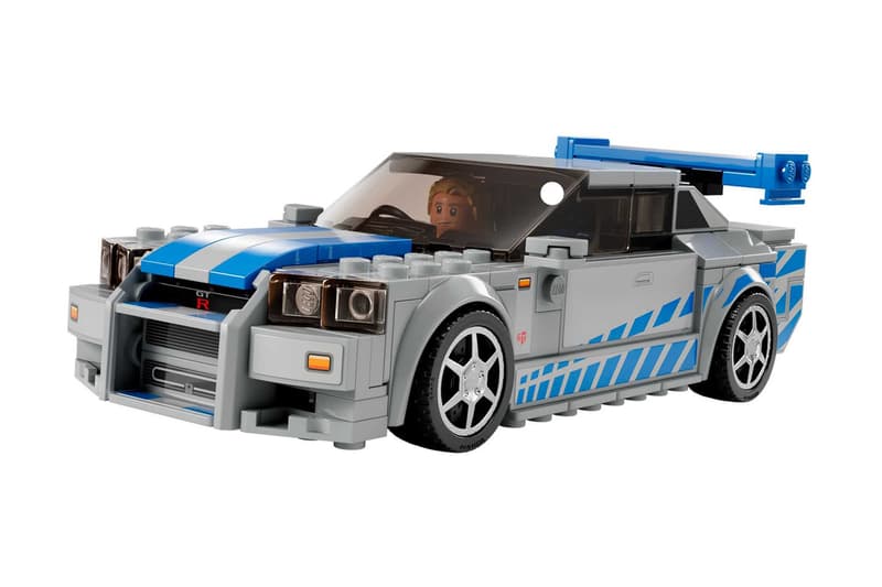 LEGO 推出《2 Fast 2 Furious》電影經典車款 Nissan Skyline GT-R R34 積木模型