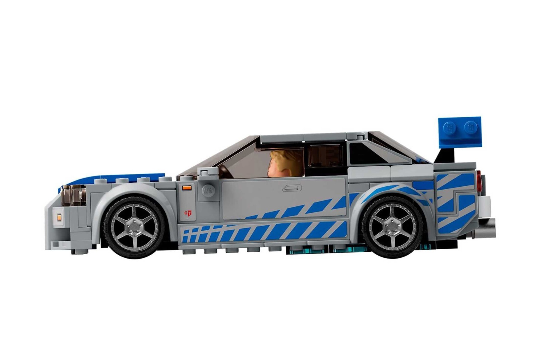 LEGO 推出《2 Fast 2 Furious》電影經典車款 Nissan Skyline GT-R R34 積木模型
