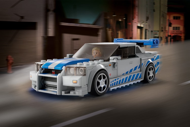 LEGO 推出《2 Fast 2 Furious》電影經典車款 Nissan Skyline GT-R R34 積木模型